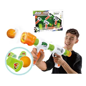 Kinderen Lange Afstand Zachte Spons Bal Pistool Speelgoed 2 Pack Met Doel Cups Ballen * 20