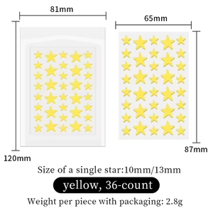 Parches Hidrocoloides para el Acné, Personalizados, con Certificación ISO y CE, Invisibles, Resistentes al Agua, <span class=keywords><strong>en</strong></span> Forma de Estrella, para Todo Tipo de Piel, OEM Disponible - Product Image 3