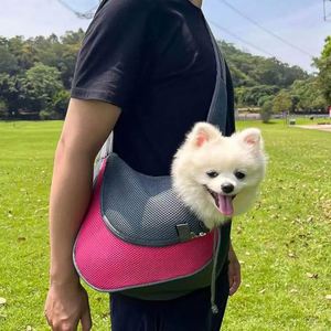 Adjustable Breathable <b>Pet</b> Sling Bag Outdoor Travel Hands-Free Puppy <b>Carrier</b> for Small Dogs Cats - Product Image 4