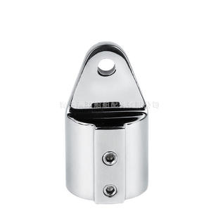 Accessoires de pare-soleil pour bateau marin, attaches renforcées en acier inoxydable 316, triangulaires, épaissies, double dessus, bimini top - Product Image 2