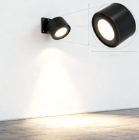Lampe murale tactile rechargeable magnétique sans fil LED Lampe de chevet portable Lumière de nuit intérieure pour la lecture Chambre à coucher