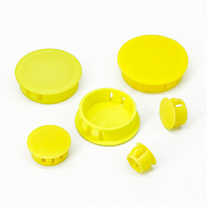 Tapa de nailon amarilla a presión para orificios de muebles, fácil instalación, para panel de seguridad, tapón para puerta XL D 001 - Product Image 2