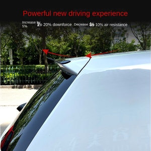 Spoiler Posteriore Universale in ABS Nero Opaco per Volkswagen, Audi, Mercedes-Benz, BMW, per Modelli Hatchback e SUV - Product Image 2