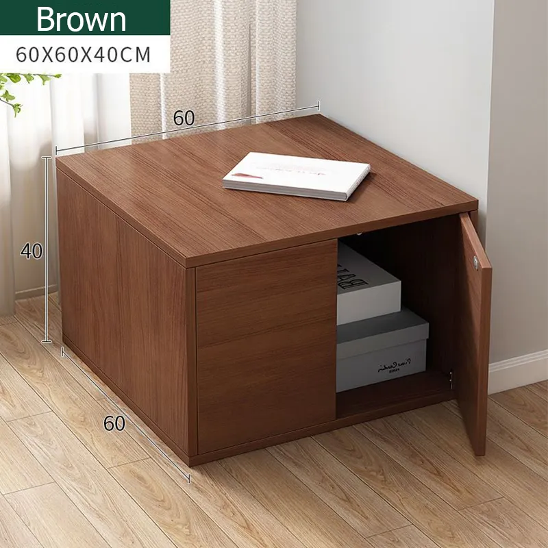 Tatami floor bed Wooden box combination Storage cabinet Bed Splicing bed with drawers door CenturyArt