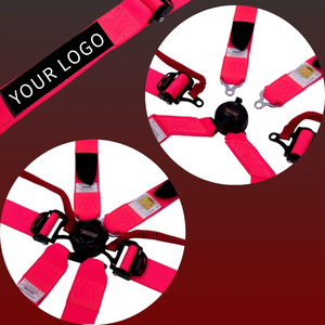 TBRACING ULTRA-D OEM ODM Harnais de course personnalisé 2 pouces homologué FIA à 6 points, ceinture de sécurité avec boucle à dégagement rapide Camlock, breveté Taïwan - Product Image 4