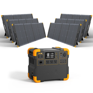 Generador Solar de 2400W 2048Wh, Estación de Carga Solar para Camping de 110V 220V - Product Image 5