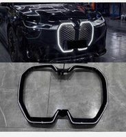 Parachoques Delantero de Repuesto de Alta Calidad para BMW IX 2022-2025 con Marco de Parrilla LED Luminoso, Gran Venta