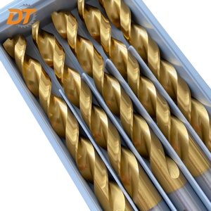 Сверло по металлу DT DIN338 с прямым хвостовиком, промышленное, из быстрорежущей стали HSS с кобальтом, HSS M42, с параболическими канавками - Product Image 2