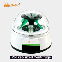 Mini-centrifugeuse de laboratoire PY-XZ-6000 6000 tr/min 2800xg, microcentrifugeuse de paillasse avec rotor composé pour 4 tubes de 2,0 ml