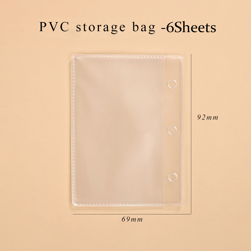PVC Storage Bag(6 sheets)