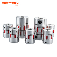 Accouplement à mâchoires Plum D25*L30, coupleur d'arbre flexible, alésage 6mm pour moteur pas à pas servo CNC DETON