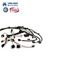 Kit de faisceau de câblage de voiture étanche 16AWG TXL fil 12V 24V faisceau de câbles du système électrique automobile
