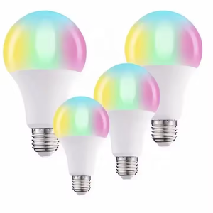 Điều khiển từ xa A19 A60 <span class=keywords><strong>Led</strong></span> RGB bóng đèn 3W 5W 10W nhiều màu thay đổi E27 B22 bóng đèn thông minh, <span class=keywords><strong>LED</strong></span>-từ xa - Product Image 4