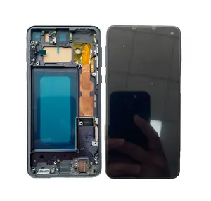 Lcd Assembly Touch Screen With Frame For Samsung Galaxy S10e G970F/DS G970U G970W SM-G9700 Lcd With Frame