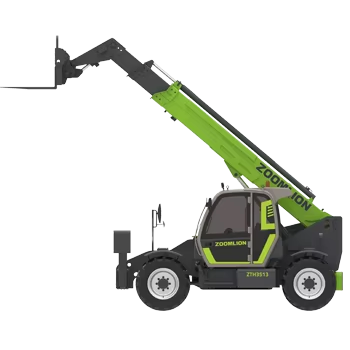 Low Cost New Rough Terrain Telescopic Forklift Hot Sale Zoomlion ZTH3513R Achieves 13m Height with Full 3.5T Capacity