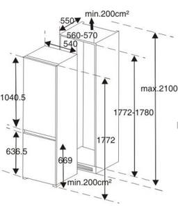 Refrigerador Doméstico de 240L con Congelador - Product Image 3
