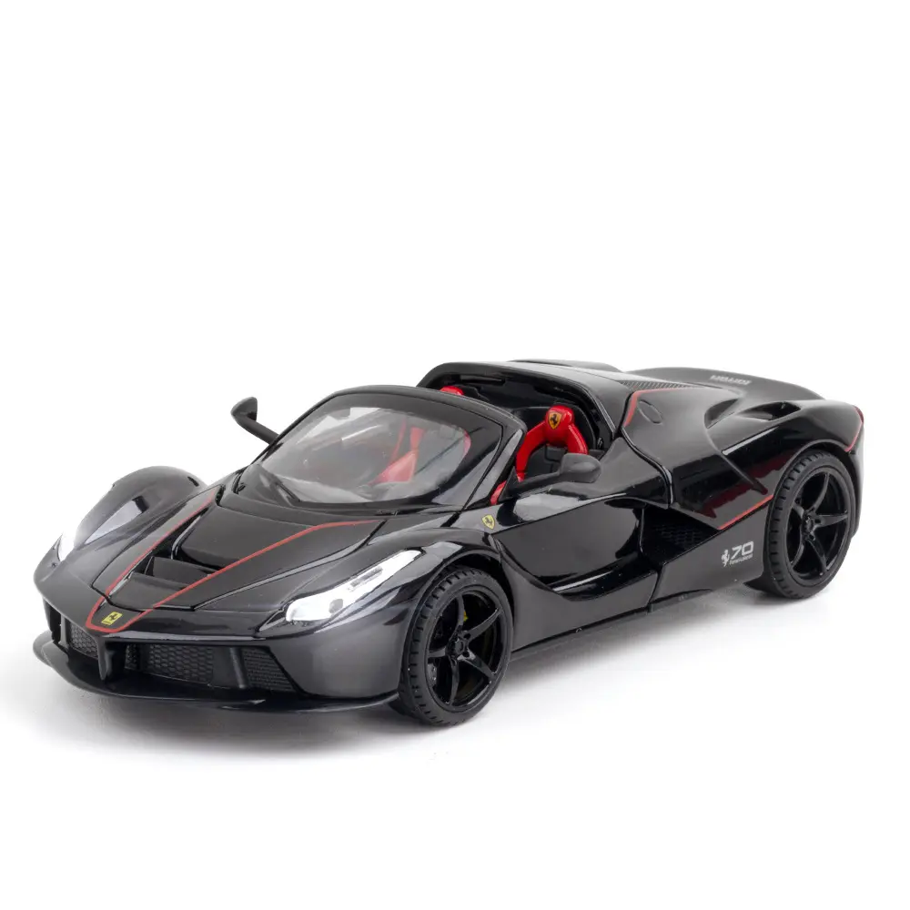 NEW 1:22 Rafa Convertible Alloy Sports Car Model Toy Diecast Model With Sound And Light Pullback Car Ornament