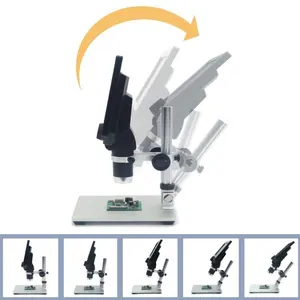 Microscope électronique à écran LCD HD 7 pouces 1200X fois microscope numérique
