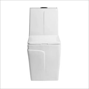 Inodoro conectado de color de lujo ligero, inodoro integrado moderno y simple, proyecto de hotel, inodoros de descarga - Product Image 4