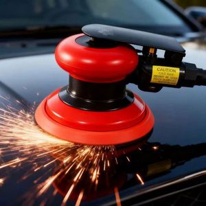 <span class=keywords><strong>Levigatrice</strong></span> <span class=keywords><strong>Eccentrica</strong></span> Senza Polvere TEBAK, <span class=keywords><strong>Levigatrice</strong></span> Orbitale ad Aria ORBIT SANDER 150 MM 6\" per Auto o Legno - Product Image 5