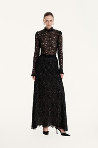 Faldas rectas al por mayor para mujer, elegantes, ELARA FLORAL LACE SKIRT, falda larga de encaje floral, ODM para mujer de WhiteAnt Vietnam - Product Image 5