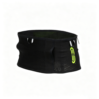 Sac de taille réfléchissant unisexe pour la course à pied, ceinture élastique avec poche pour bouteille, sac banane respirant pour le jogging et l'entraînement en plein air