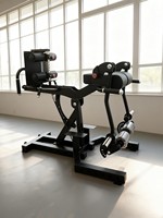 Machine d'entraînement des fessiers et des ischio-jambiers DINUO, banc d'extension dorsale, machine de levée des jambes inversées et entraînement des jambes coudées