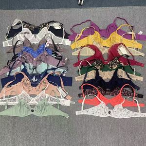 Reggiseno in pizzo tulle trasparente colorato con <span class=keywords><strong>coppe</strong></span> sottili in rete, stile francese, spedizione da magazzino estero - Product Image 1