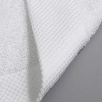 Serviettes d'hôtel en coton 5 étoiles, blanches, avec logo personnalisé, linge de bain, serviettes de toilette, serviettes de bain, ensemble de serviettes d'hôtel