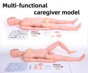 Maniquí de RCP de Cuerpo Completo Avanzado DARHMMY, de Silicona, Multiarticulado, Móvil, Modelo Profesional para Entrenamiento de Reanimación Médica BLS - Product Image 2