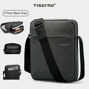 Bolso Bandolera Cruzado <span class=keywords><strong>de</strong></span> <span class=keywords><strong>Hombre</strong></span> para Viajes Diarios, Estilo Urbano, <span class=keywords><strong>de</strong></span> <span class=keywords><strong>Tela</strong></span> Oxford <span class=keywords><strong>de</strong></span> 9.6 Pulgadas, Impermeable y Resistente al Aceite - Product Image 1
