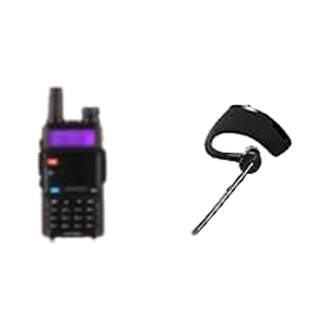 Pour Kenwood Microphone pour Baofeng UV-5R UV-82 <span class=keywords><strong>talkie</strong></span>-<span class=keywords><strong>walkie</strong></span> sans fil pour casque <span class=keywords><strong>Bluetooth</strong></span> <span class=keywords><strong>avec</strong></span> écouteur Type de poche - Product Image 1
