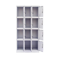 Structure démontable de casier de stockage en acier à clé à 9 portes pour le placard de travailleur d'école de gymnase de sport ou à la maison