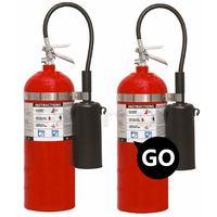 Extincteur à CO2 imbattable de 2 kg, 3 kg, 4,5 kg, 5 kg, 6 kg, 12 kg en acier allié, acier au carbone, aluminium