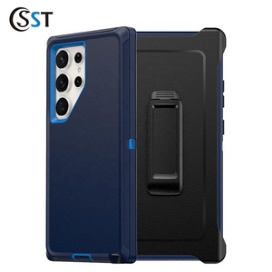 Funda Resistente de 3 Capas con Clip para Cinturón para Samsung S25 Ultra, Funda Protectora Antigolpes para Teléfono - Product Image 4