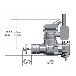 Moteur à essence à deux temps 10cc haute performance à soupape à piston, idéal pour les <span class=keywords><strong>moteurs</strong></span> <span class=keywords><strong>miniatures</strong></span> - Product Image 3