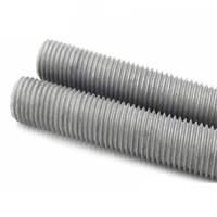 Factory Wholesale Galvanized Threaded Rod 1m 3m Length for HVAC Pipe Hanging and Plumbing Carbon Steel All Thread