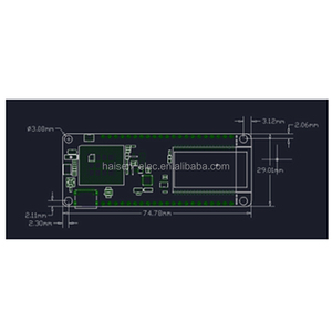 Module sans fil <span class=keywords><strong>WiFi</strong></span> BT ESP32 HAISEN TTGO T-Call V1.3 avec antenne GPRS <span class=keywords><strong>SIM800L</strong></span> et prise en charge GSM/GPRS - Product Image 5