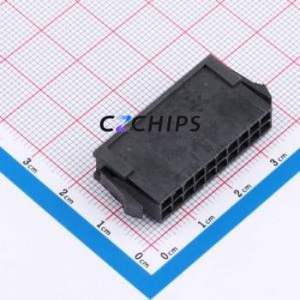 WAFER-MX3.0-20PJK-MB Housing (Wire-to-Board / Wire-to-Wire) P=3.03mm Connector 2x10P 3.03mm Micro-Fit (MX 3.0) 3.03mm - Product Image 2