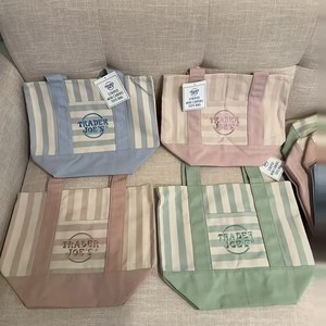 Bolso de Hombro y Compras de Lona Ecológico con Diseño Novedoso 2026, Rayas de Moda y Estilo Casual, Posición Abierta - Product Image 1