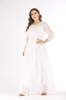 Robe d'été décontractée noire à manches régulières pour femme, grande taille, longueur cheville, en dentelle, écologique, respirante, lavable, avec logo frontal