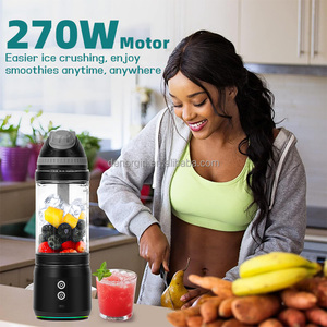 ポータブル電動ジューサーブレンダー 700ml プロテインシェイカー 電動フルーツミキサー - Product Image 4