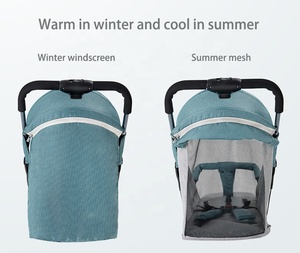 Passeggino per Bambini 3 in 1 Pieghevole Multifunzione Personalizzabile di Fabbrica con Parasole a Ombrello - Product Image 5