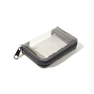 Transparent PVC Wallet ID Card Holders Bus Card Cover Folder Clear <b>Small</b> Purse Women Jelly Coin <b>Pouch</b> Bag - Product Image 4