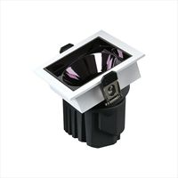Spot LED encastré IP20 pour intérieur, 12W 15W 20W, 2*12W 2*15W 2*20W, anti-éblouissement profond COB, salon, bureau, hôtel