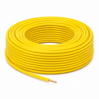 Fil électrique BV Purorigin Premium de haute qualité, conducteur en cuivre massif, isolation en PVC, fil pour travaux de construction