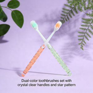 Brosses à dents pour adultes faciles à utiliser et douces pour le nettoyage, vente en gros, échantillon gratuit, soins dentaires, brosse à dents pour appareils dentaires - Product Image 3