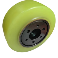 Roue motrice à pression en polyuréthane PU durable TCM NICHIYU NISSIAN YU02F20TU 394x152 mm