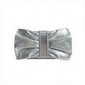 HighEnd Women's Elegant <b>Wedding</b> Handbag Crystal Evening Banquet Purse Long <b>Clutch</b> Fashionable Hollow Metal Inlaid Classic - Product Image 2