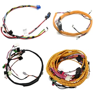 कस्टम ऑटोमोटिव वायर हार्नेस, मल्टी-पिन कॉपर कोर केबल असेंबली कनेक्टर ओएम के साथ - Product Image 2